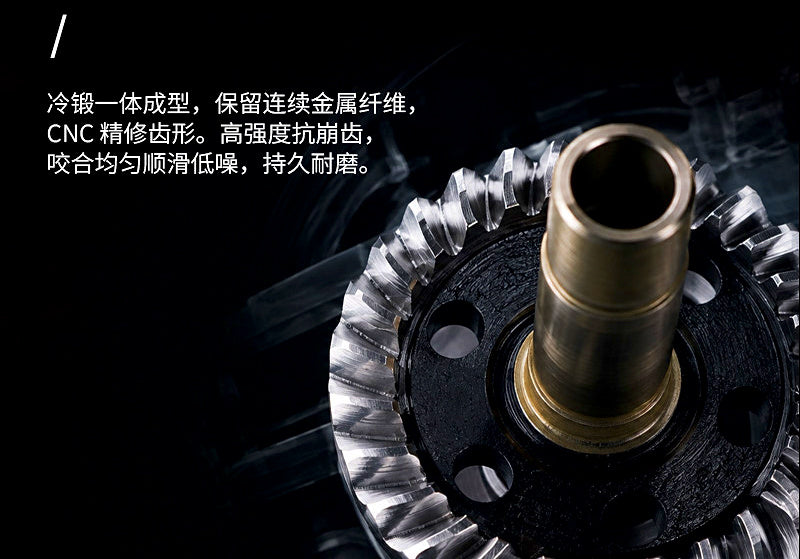 Metal Spool Spinning Reel, 6 Bearing, 7.3:1, Sizes 1000–3000 – product photo