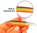 Paddle Tail Soft Swimbait, 7 cm & 9 cm, 5-Pack – product photo