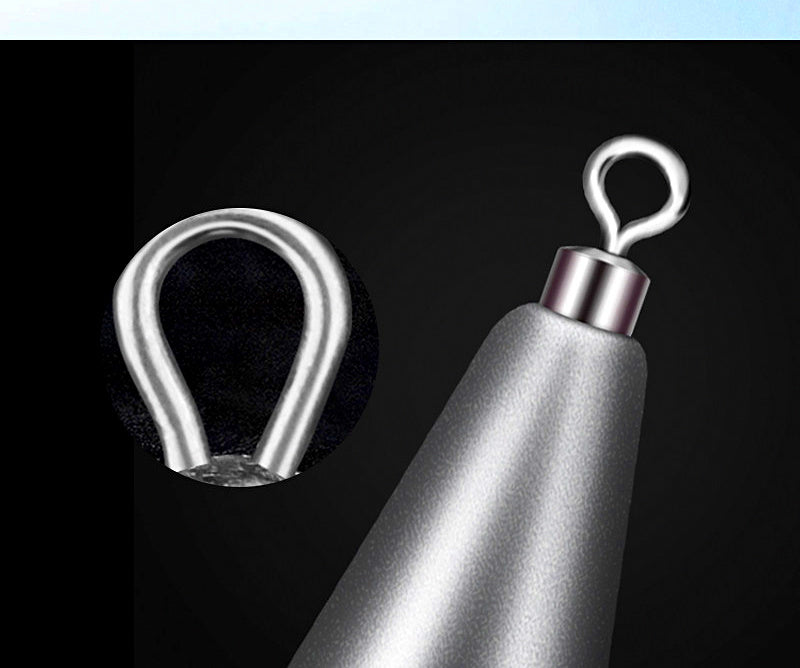 Teardrop Eyelet Lead Sinker, 0.18–10.6 oz (5–300 g) – product photo