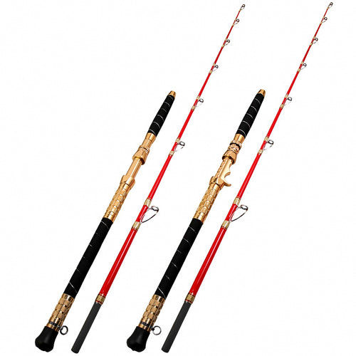 Fiberglass Boat Rod, Extra Heavy, 2-Piece, 1.65-2.1 m (5.4-6.9 ft)