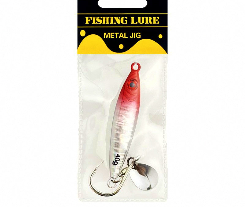 Casting Metal Jig with Spinner Blade, 30–100 g (1.1–3.5 oz) – product photo