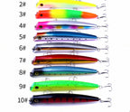 Topwater Popper Lure, 12 cm (4.7 in) 17 g (0.6 oz), #6 Hook – product photo
