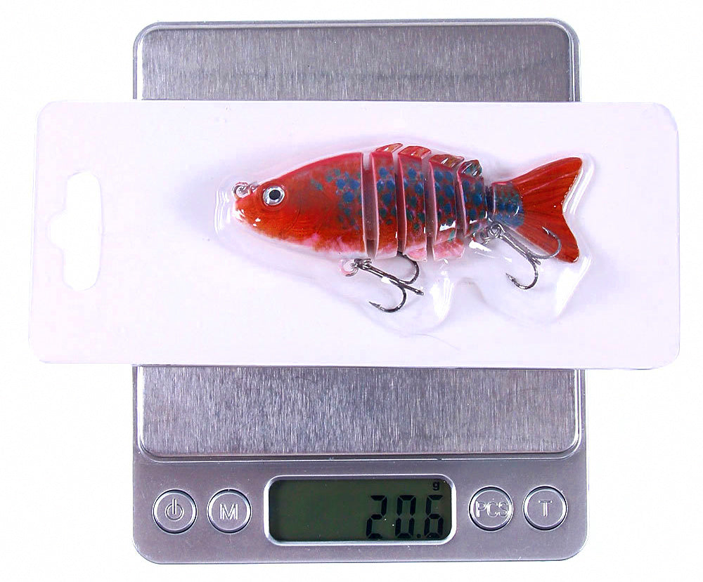 Jointed Swimbait Hard Lure, 8 cm (3.1 in) 13 g (0.46 oz) – product photo