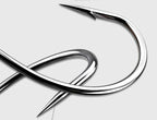 Barbed Soft Worm Hook, Reinforced 3X, Sizes #3 to 3/0 – product photo
