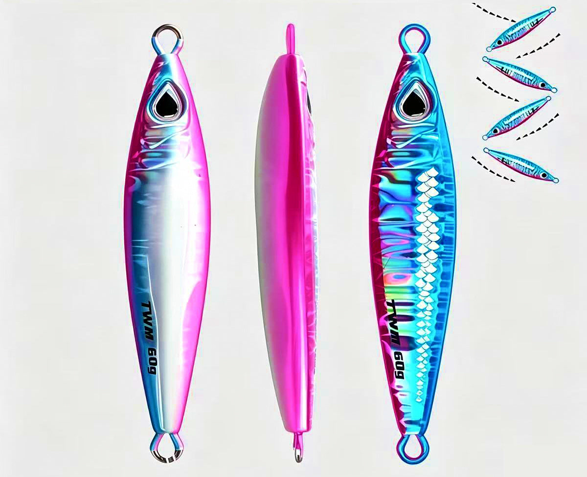Scale-Pattern Fat Fish Metal Jig, 30–80 g (1.1–2.8 oz) – product photo