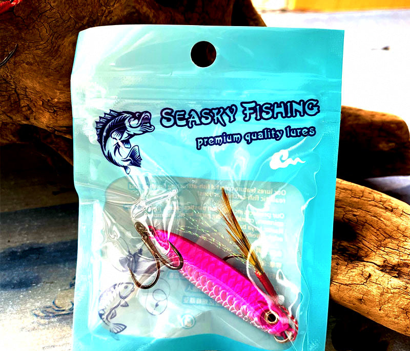 VIB Metal Jig Lure, Fish Scale Pattern, 7–25 g (0.25–0.88 oz) – product photo
