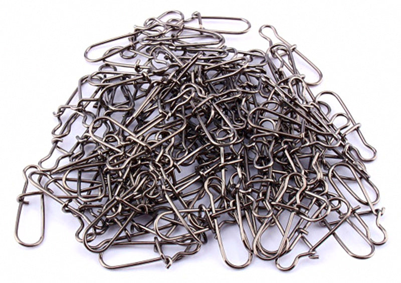 Stainless Steel Safety Pin Snaps, Sizes 000–8 – product photo
