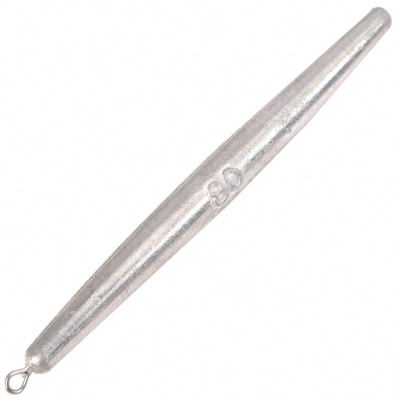 Pencil Lead Sinker with Eyelet, 1.8–7.1 oz (50–200 g)