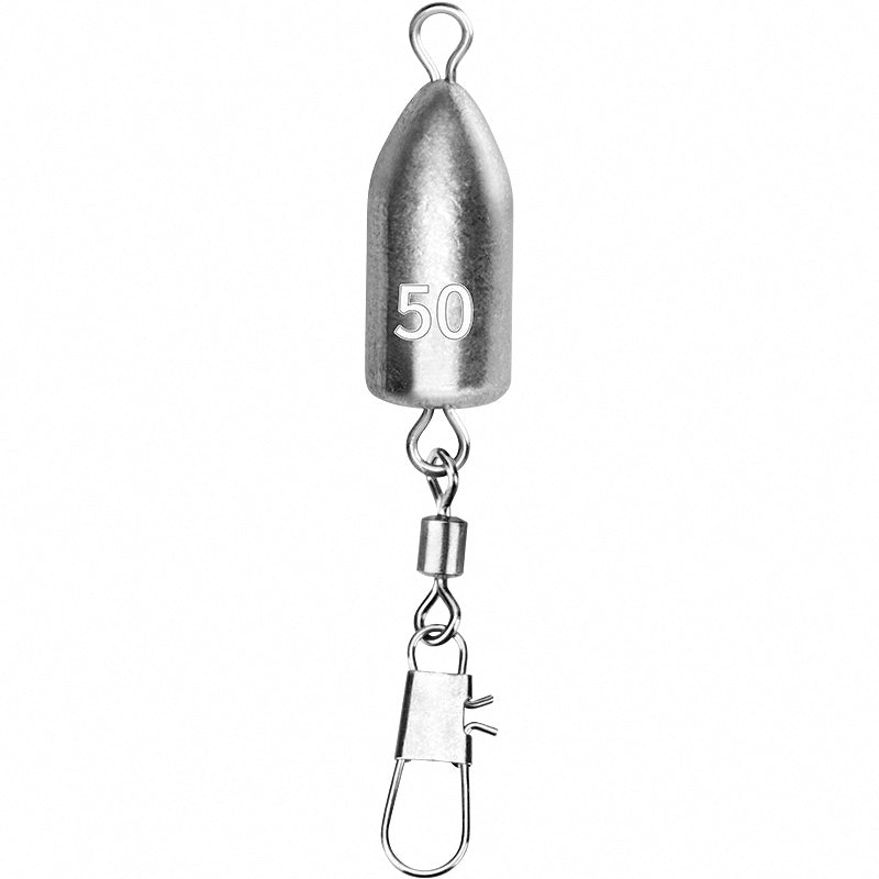 Bullet Lead Sinkers, 0.21–5.29 oz (6–150 g)