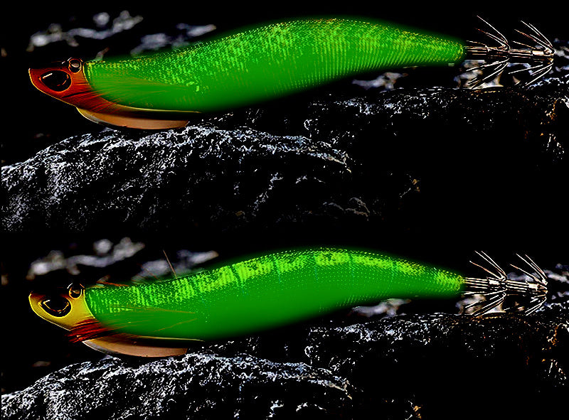 Weighted Wood Shrimp Squid Jig, 13 cm, 30 g (1.1 oz) – product photo