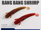 Floating Shrimp Soft Plastic Lure, 55-75 mm (2.2-3 in) – product photo