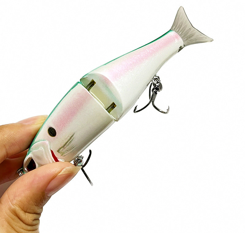 Jointed Swimbait Lure, Soft Tail, Saltwater & Freshwater – product photo