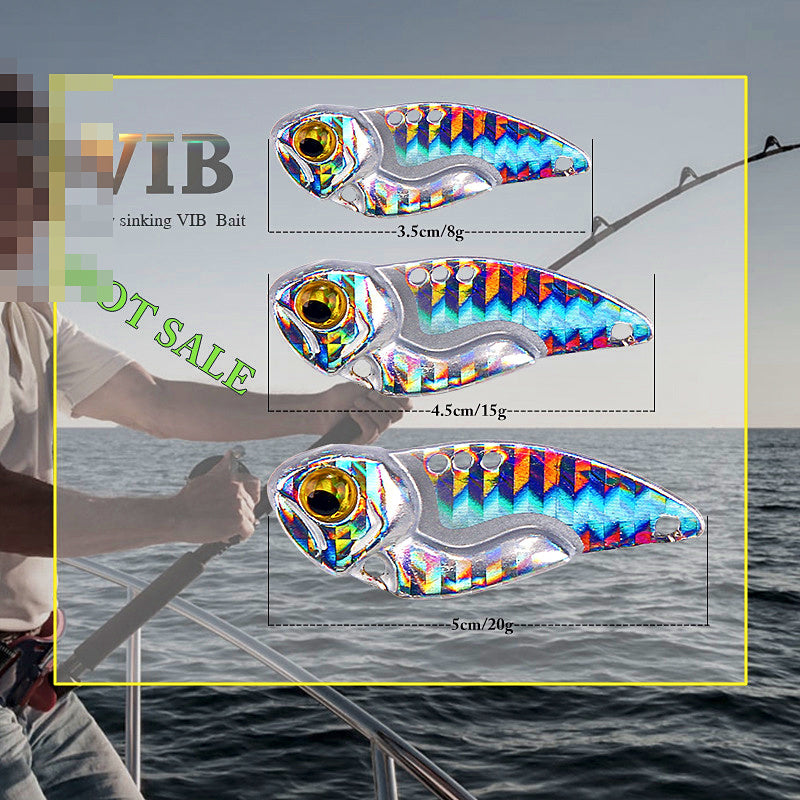 VIB Blade Bait, Lipless Vibration Lure, 8-20 g (0.3-0.7 oz) – product photo