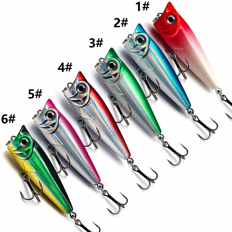 Floating Popper Topwater Lure, 5 cm (2 in) 4.8 g (0.17 oz)