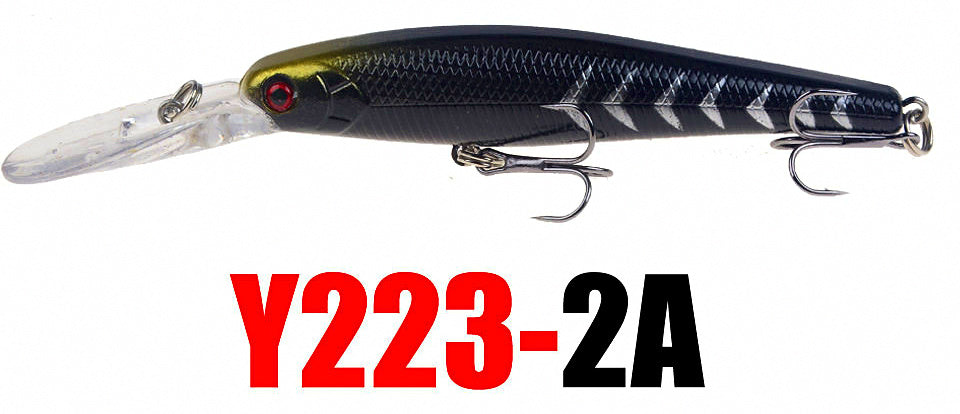Long Lip Rattling Minnow Hard Bait, 12.5 cm, 13.5 g (0.48 oz) – product photo