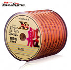 8-Strand PE Braided Line, 5-Color, 500 m / 1000 m