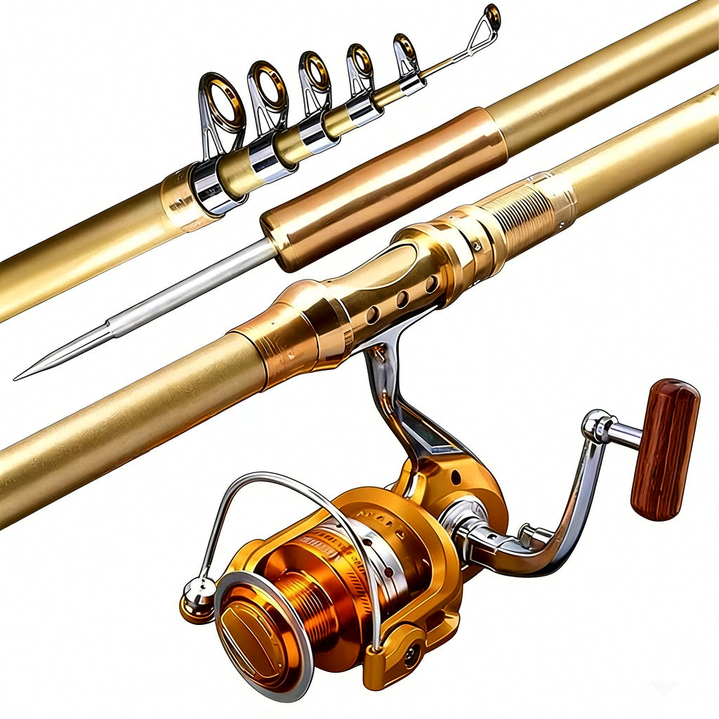Surf Casting Rod and Reel Combo, 2.1–4.5 m (6.9–14.8 ft)