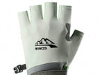 Quick-Dry Sun Fishing Gloves, Half/Full-Finger, Two-Finger Cut – product photo