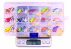 Micro VIB Blade Bait Lure Set with Spoons, 15-Piece – product photo