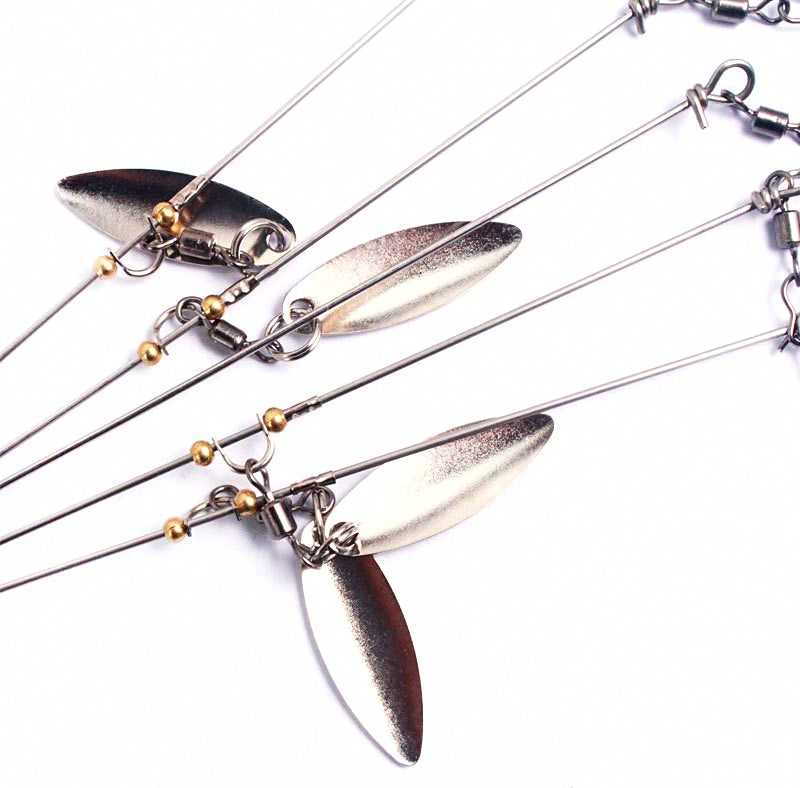Alabama Umbrella Rig Set, 2 Rigs + 8 Swimbaits, 22 cm – product photo