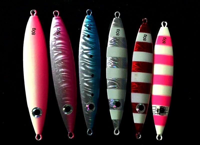Slow Pitch Metal Jig, 80 g (2.8 oz), Hooked or Unhooked – product photo