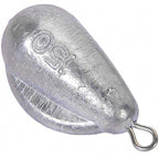 Winged Teardrop Sinker, 2.8–21.2 oz (80–600 g), Sea Fishing