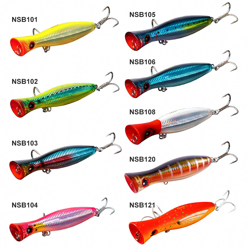 Popper Hard Bait for GT & Tuna, 43–156 g (1.5–5.5 oz) – product photo