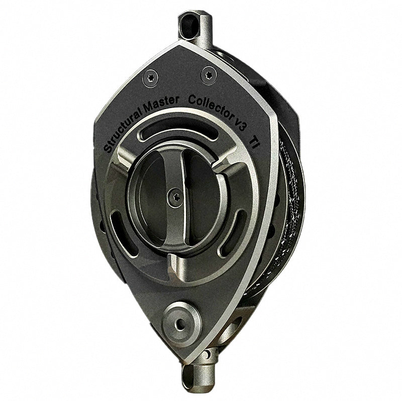 Titanium TC4 Fish Lock Fish Control Clip, Single Wheel