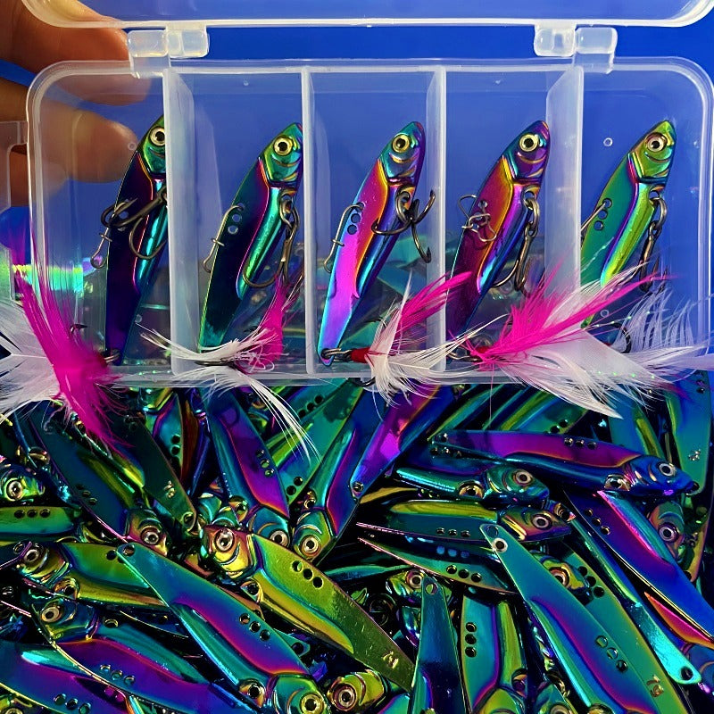 Metal VIB Blade Bait with Treble Hook, 5–18 g (0.18–0.64 oz) – product photo