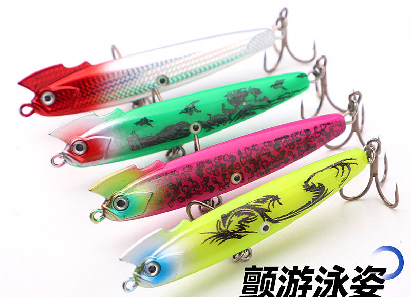 Pencil Lure with Treble Hooks, 10–24 g (0.35–0.85 oz) – product photo