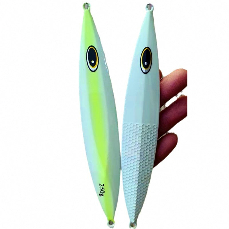 Glow Slow Pitch Jig, 150–250 g (5.3–8.8 oz)