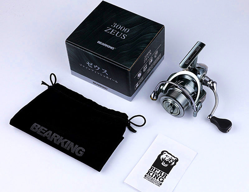 Spinning Reel, 1000–3000 Size, 5.2:1 Gear Ratio, 9 Bearings – product photo