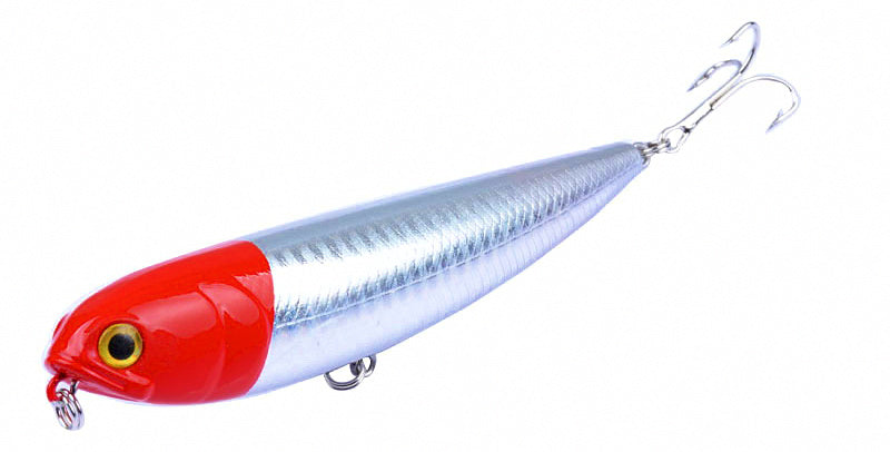 Floating Topwater Pencil Bait, 11 cm (4.3 in), 16 g (0.56 oz) – product photo