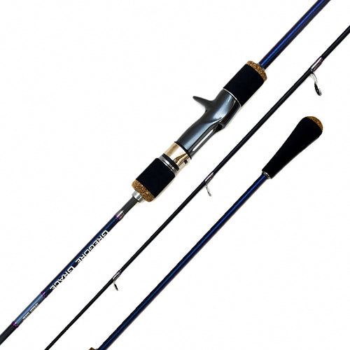 Slow Pitch Jigging Rod, 2-Piece Solid Carbon, 1.82–1.98 m – product photo