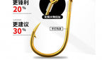 Three-Hook Anti-Tangle Saltwater Hook Rig, 5 Pack – product photo