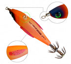 Glow Wood Shrimp Squid Jig with Rattle Bead, 5-Pack – product photo