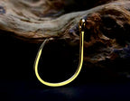 Live Bait Hooks, Barbed, Gold or Silver, Sizes 13–16 – product photo