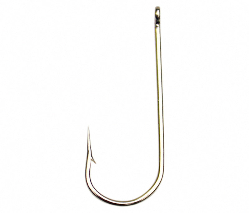 Long Shank Barbed Eyed Hooks, Bulk Pack, Sizes 1–20 – product photo