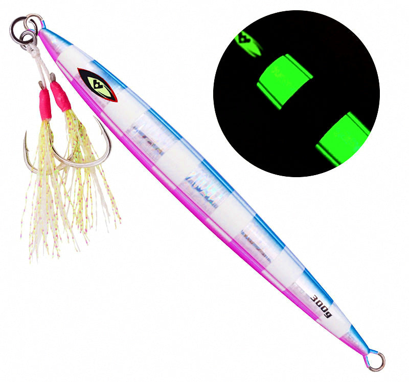 Glow Slow Pitch Jig, 80–350 g (2.8–12.3 oz) – product photo