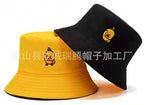 Cotton Bucket Hat, Short Brim Flat Top Sun Hat – product photo
