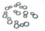Seamless Figure-Eight Ring Connector, Pear-Shaped Double Hole – product photo