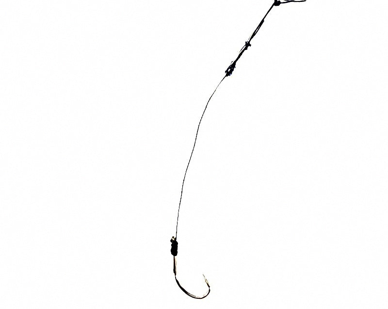 3-Hook Anti-Tangle Rigs on Braided Line, 10-Pack – product photo