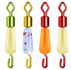 Silicone Fast Snap Line Clips, Stainless Steel, 3 Sizes – product photo