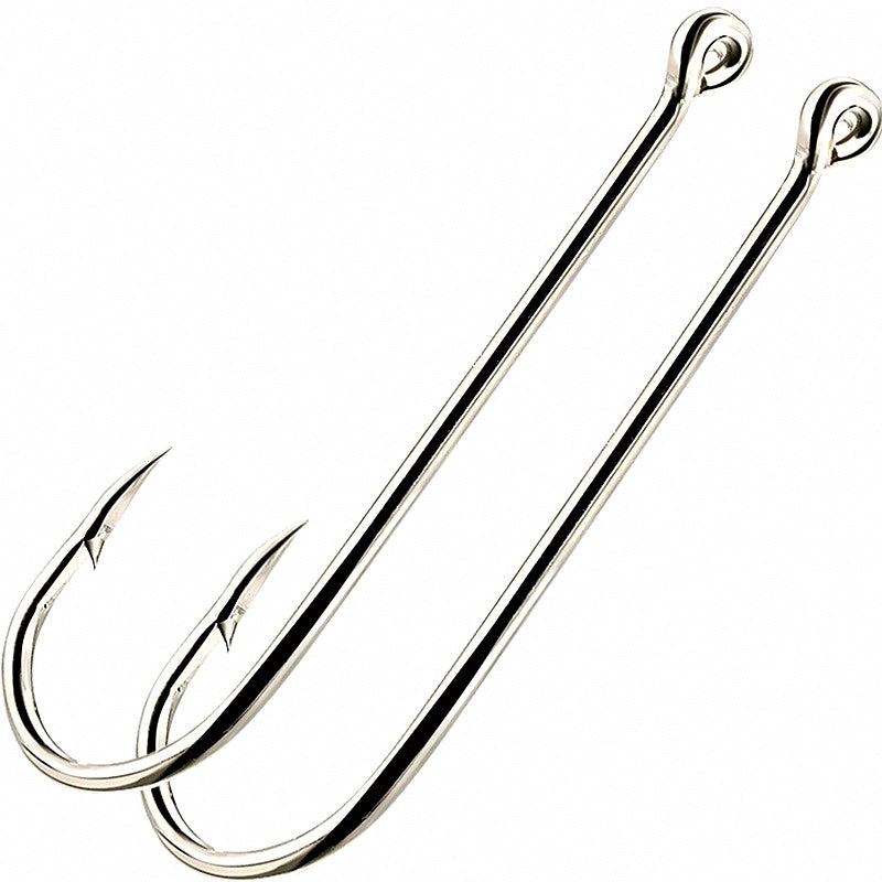Aberdeen Long Shank Baitholder Hooks, Barbed, 1000 pcs – product photo