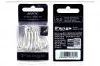 Matte Tin Treble Hooks, Barbed, Sizes 1, 1/0, 2/0 – product photo