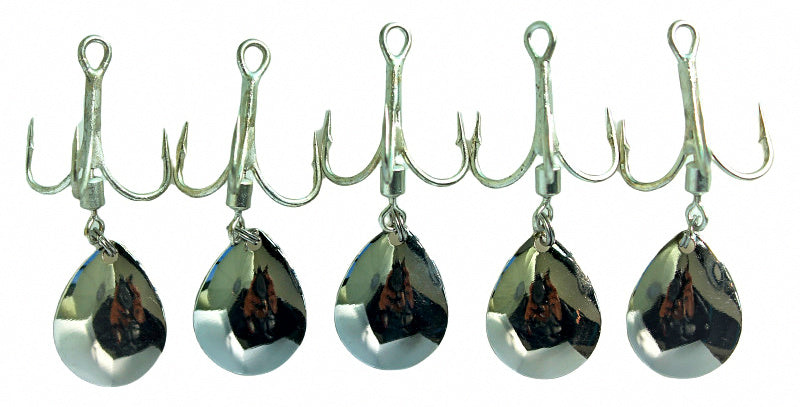 Swivel Treble Hook with Optional Blade, Size #2–#8 – product photo
