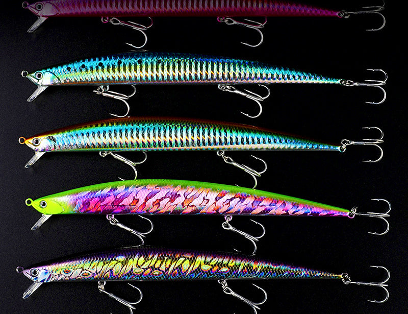 Floating Minnow Lure, 17.5 cm (6.9 in), 27 g (0.95 oz) – product photo