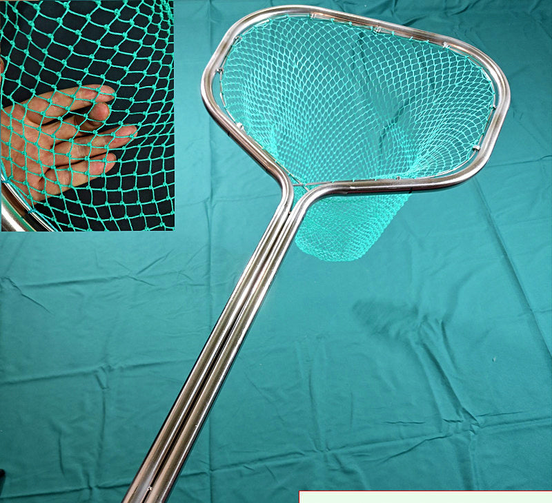 Stainless Steel Fishing Landing Net, 80 cm–2.5 m (31–98 in) – product photo