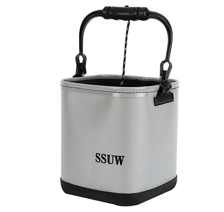 Collapsible EVA Bucket with Rope, 21 cm or 24 cm (8.3 / 9.4 in) – product photo
