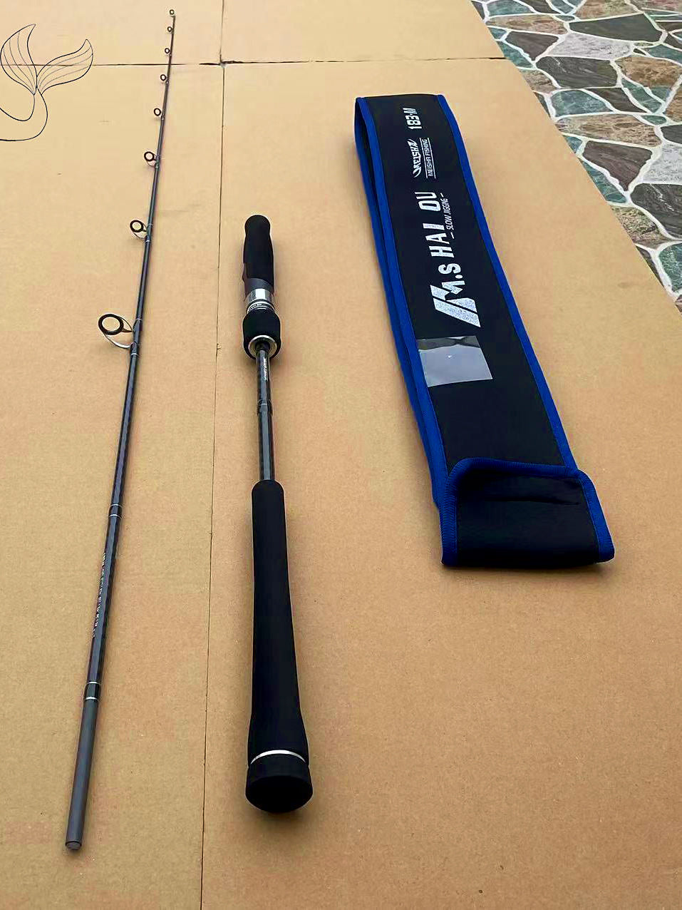 Slow Jigging Boat Rod, 1.83–1.91 m (6 ft–6 ft 3 in) – product photo